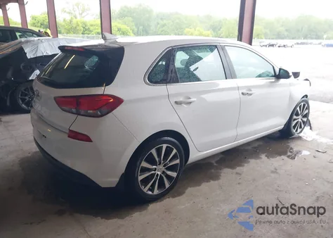 2018 Hyundai Elantra Gt from USA, damaged, VIN KMHH35LE9JU013527